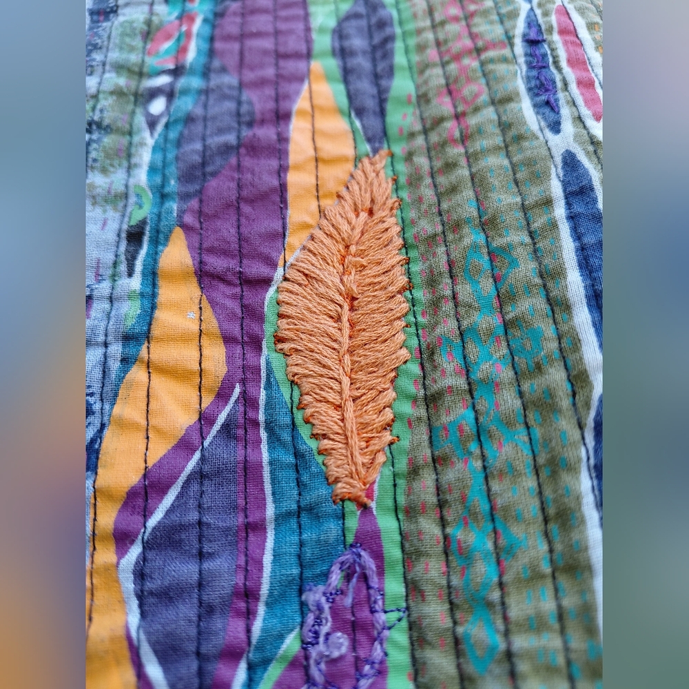 Chicos Boho Button Down Lightweight Embroidered P… - image 7